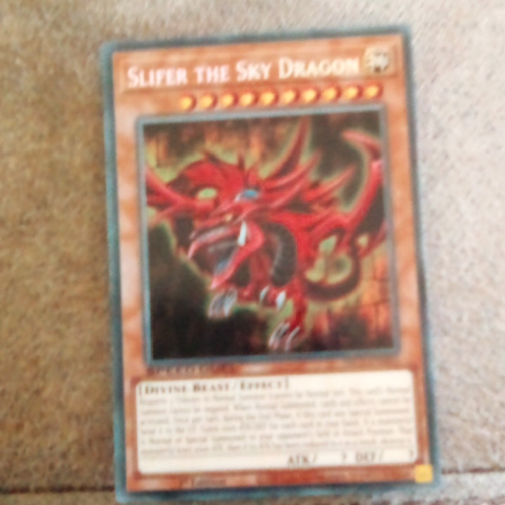 Secret rare slifer the sky dragon
